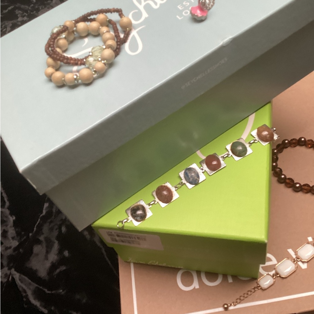 🔥 SALE 20% OFF-Elegant Multi-Stone Bracelets, Earring set, Ballerina Necklace